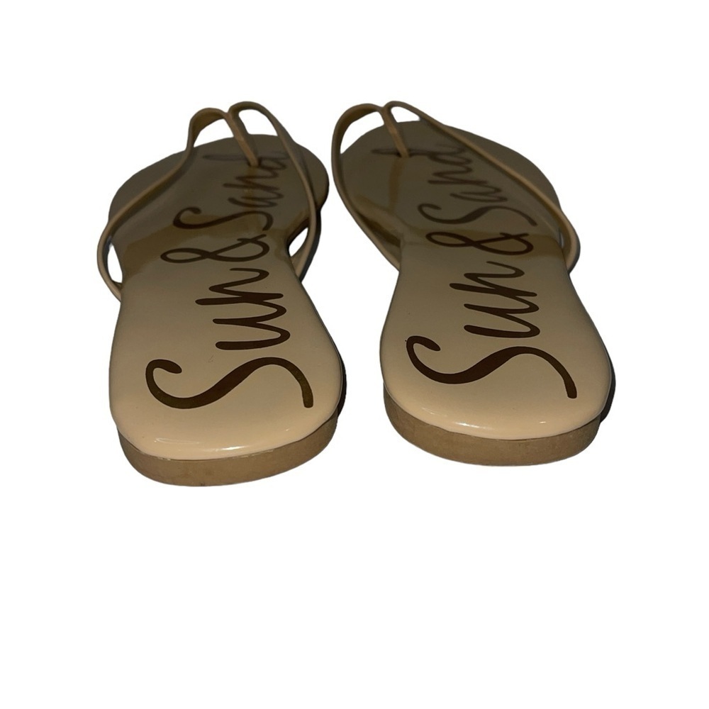 Loft Outlet Women's Fit Flops Size 9 Tan "Sun and Sand" Thong Cushioned Flexible - Picture 4 of 6
